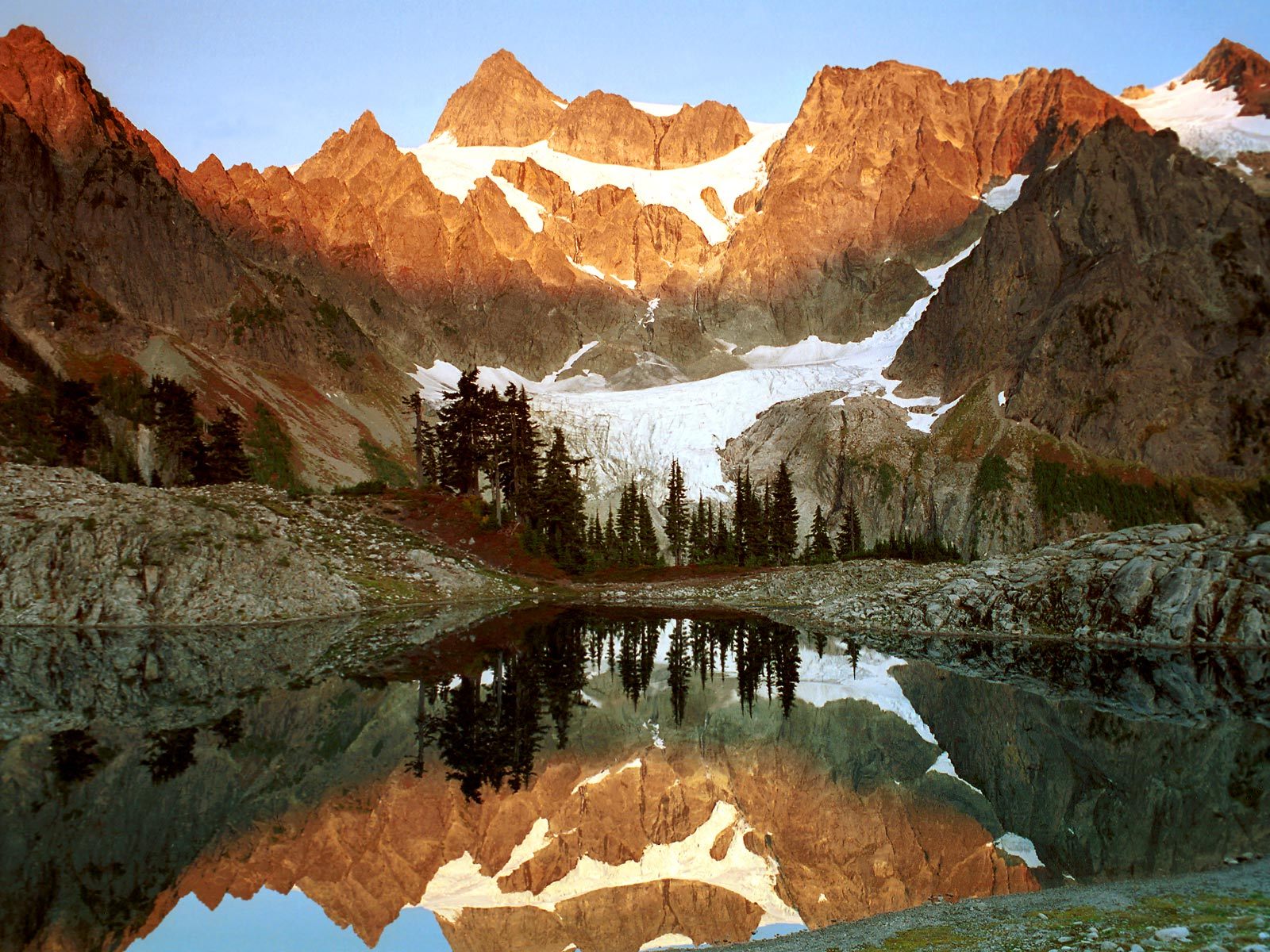 Beautiful Mountains and Lakes Scenery, High Res. 1600x1200 NO.8 ...