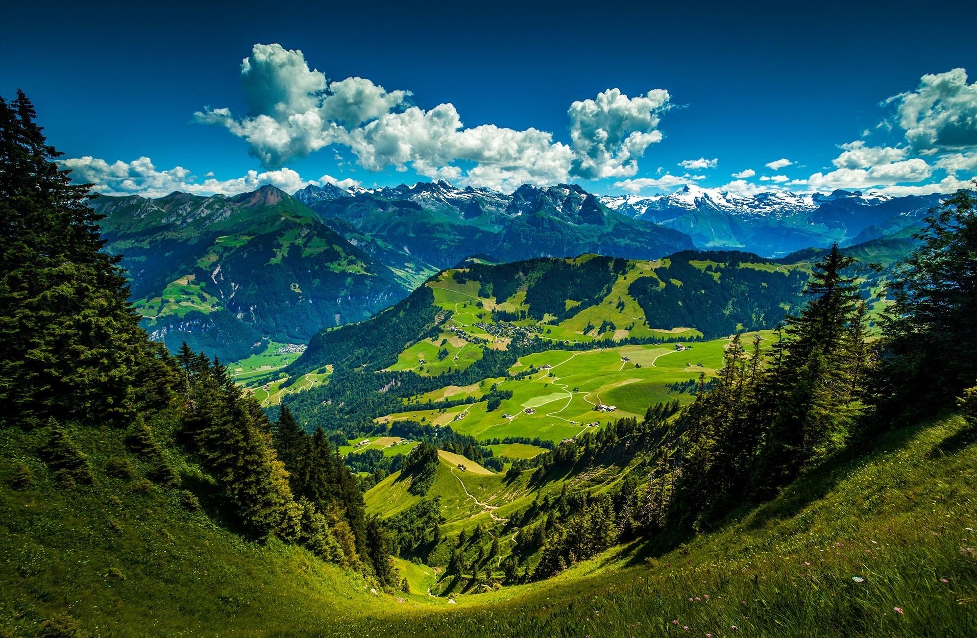 Beautiful Mountain Landscape Wallpaper | Download HD Wallpapers Photos