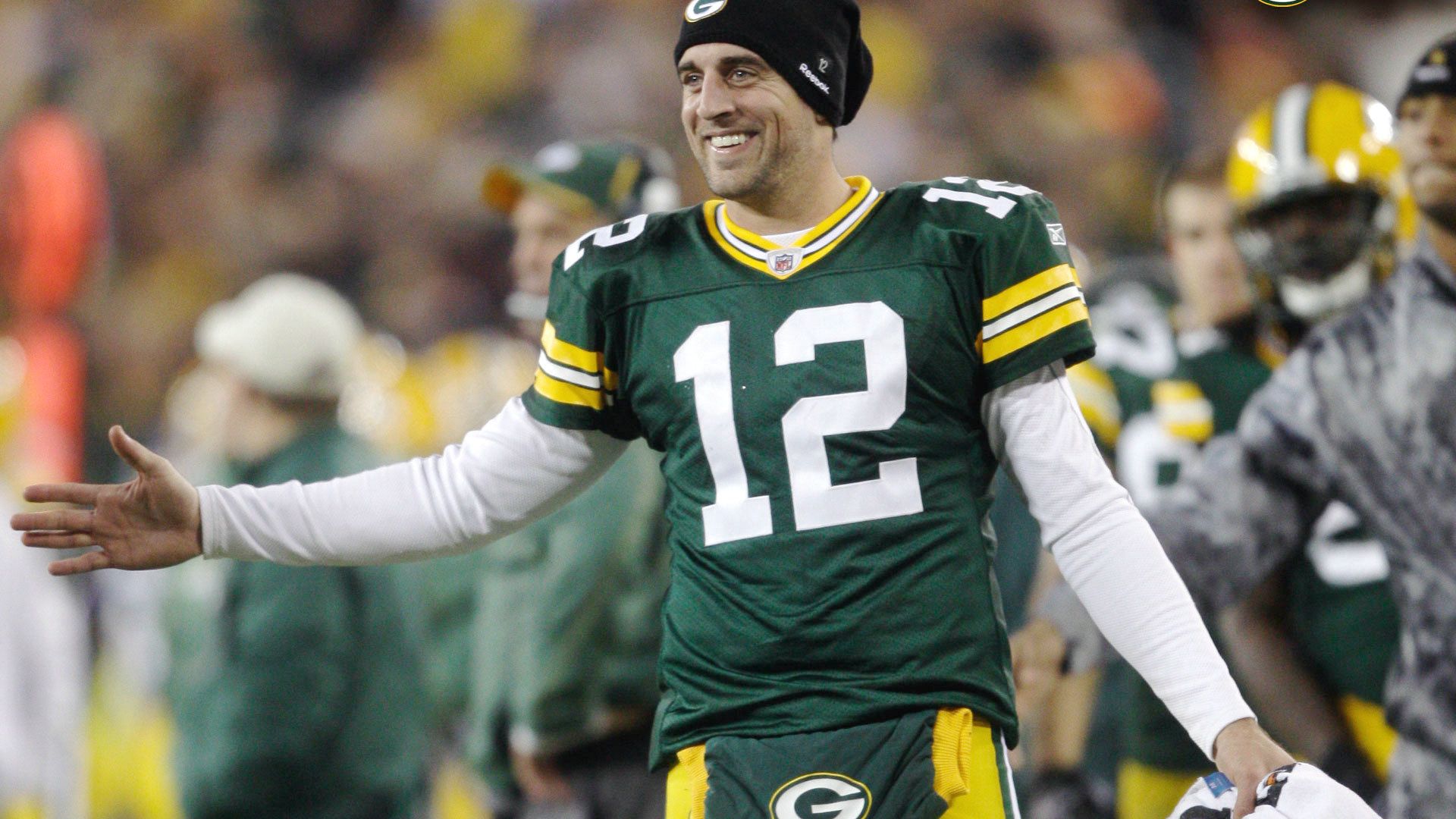 Aaron Rodgers Football Backgrounds 6221 1920x1080 px ...