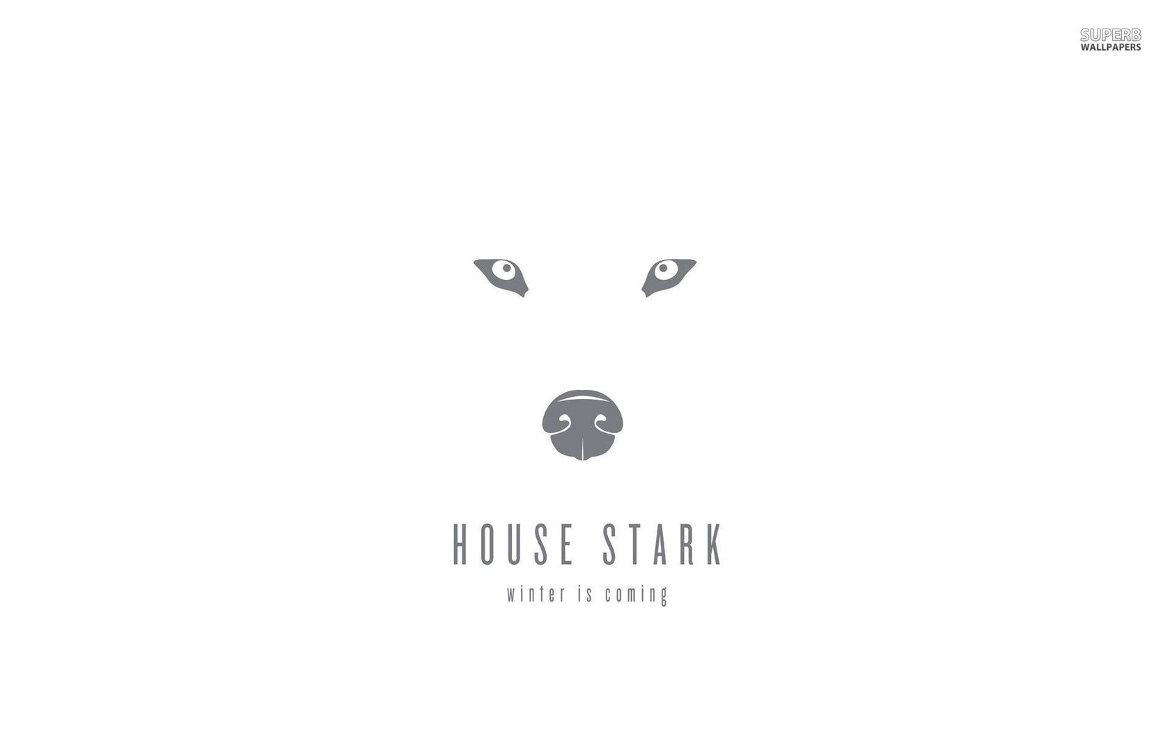 House Stark wallpaper - Minimalistic wallpapers