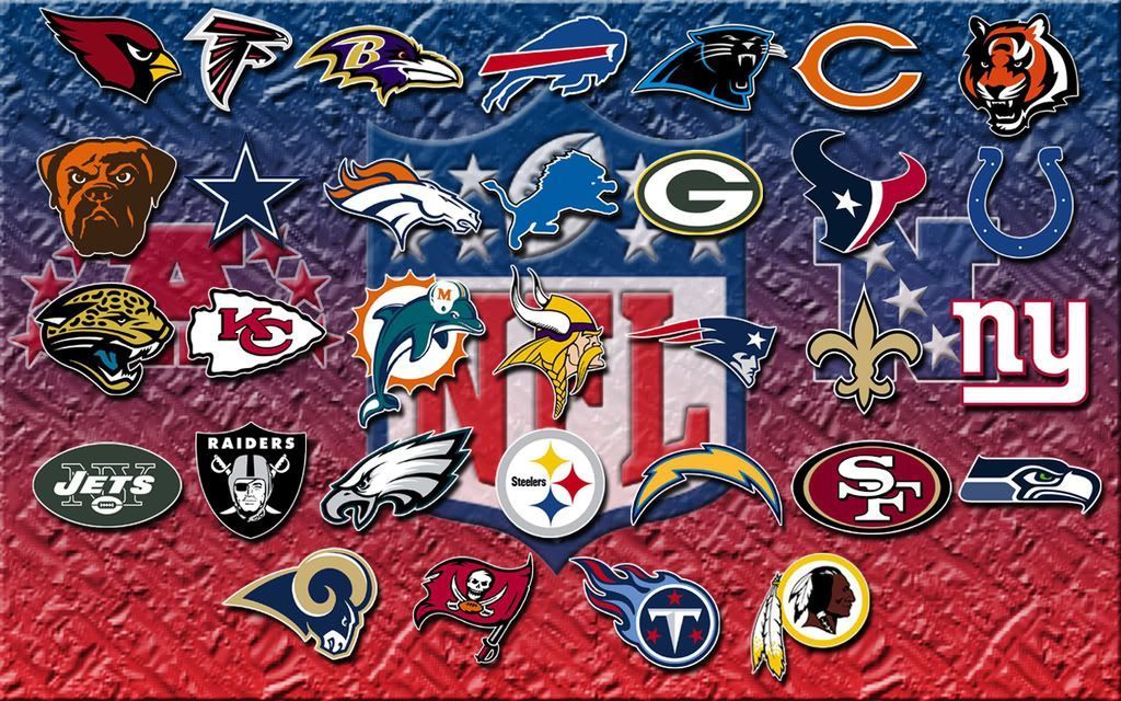 NFL Wallpapers with Team Logos #4234117, 1024x640 | All For Desktop