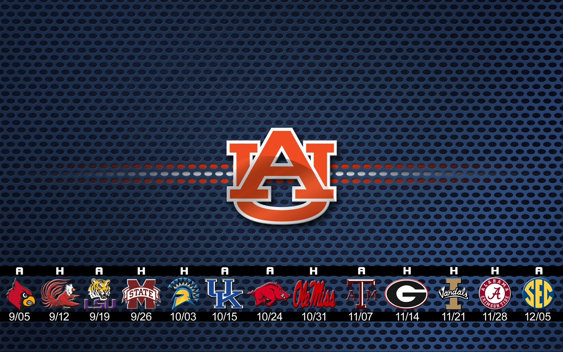 Auburn Tigers Football 2015 Schedule Wallpaper wde