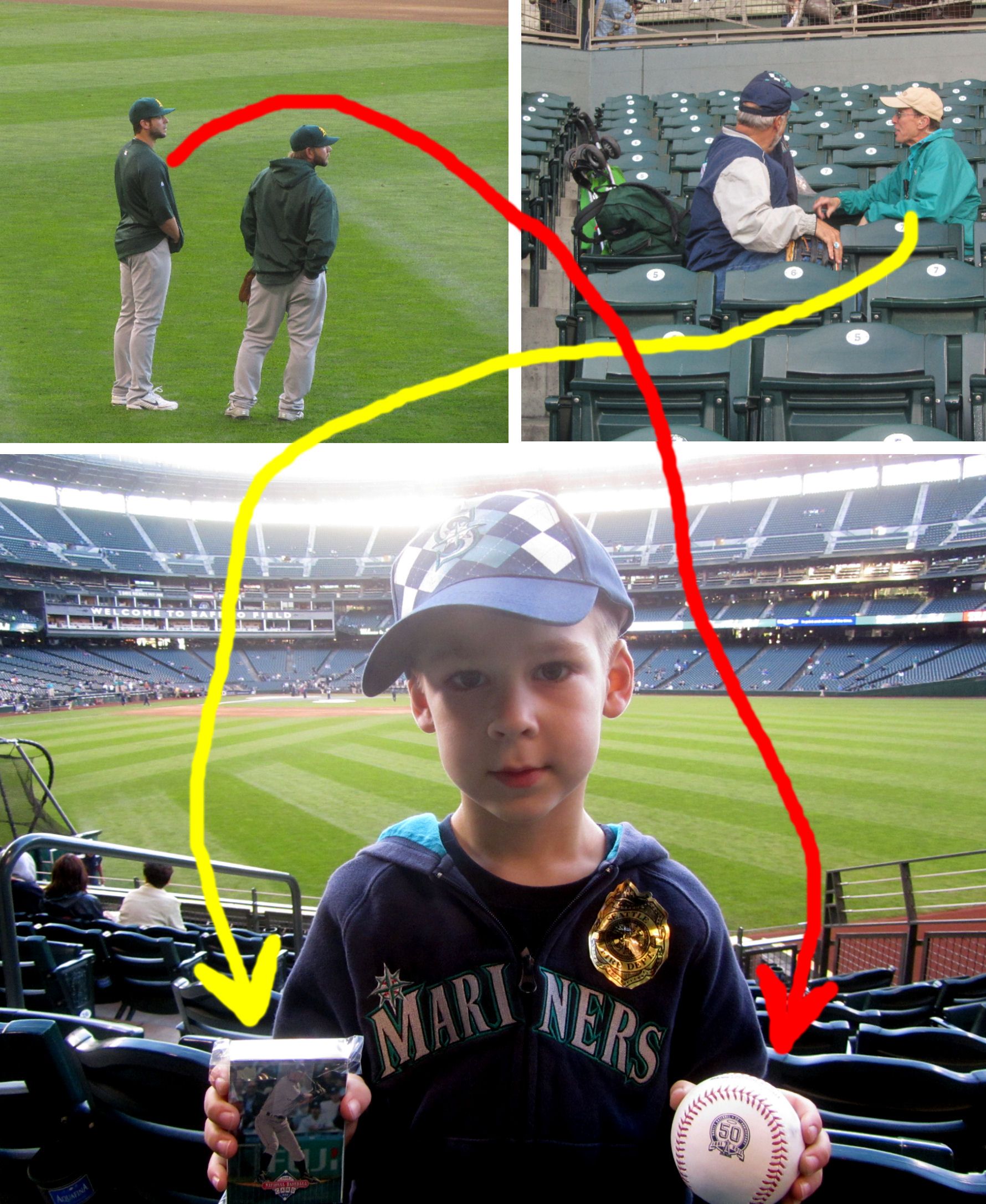 More Fun At Safeco Field (9/27/2011) « Cook & Sons' Baseball ...