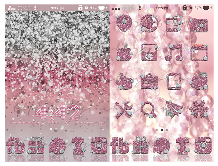 Tiffanydujoiethemes Pink Diamond Icons