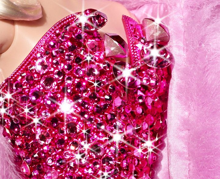 One Of A Kind Pink Diamond™ Barbie Doll by The Blonds Auctioned To ...