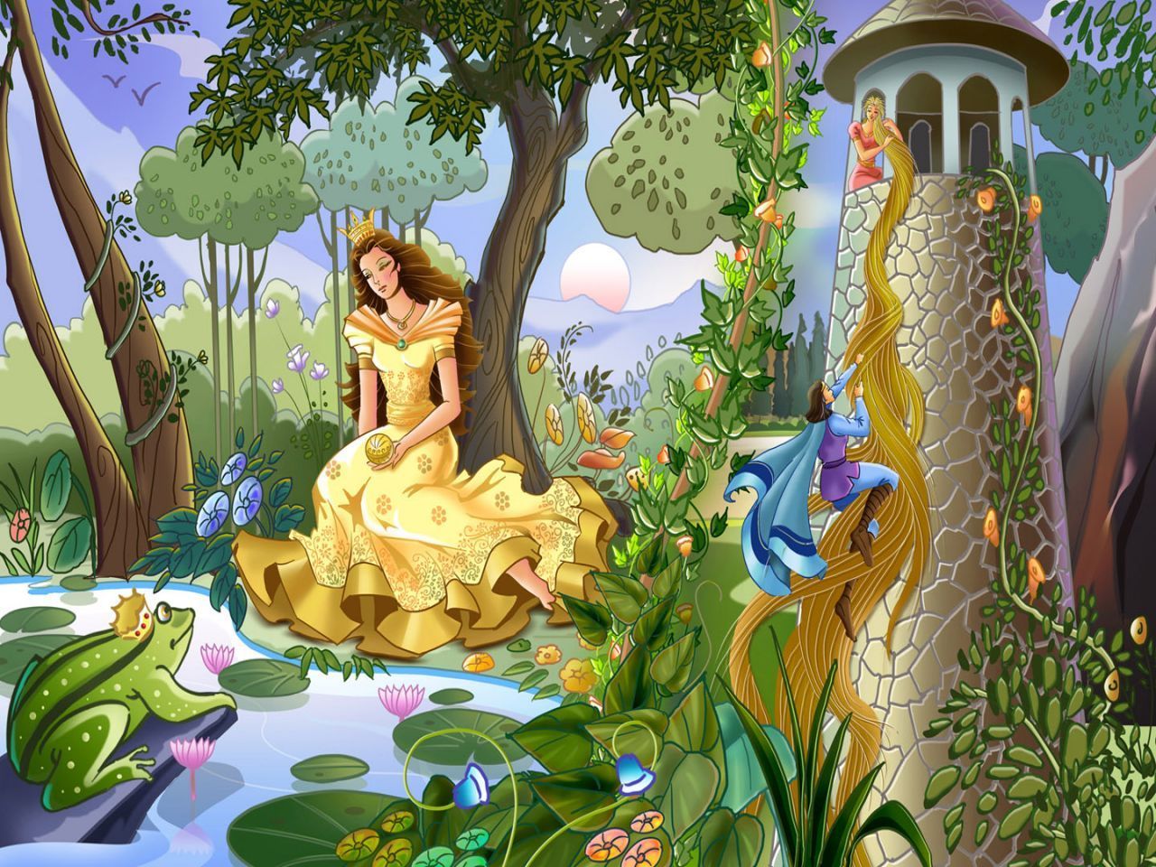 Download Fairy Tale World Wallpaper Full HD Backgrounds