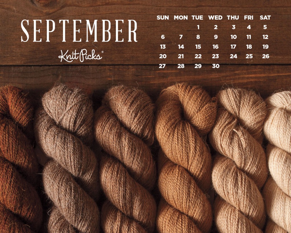 September 2015 Wallpaper Calendar - KnitPicks Staff Knitting Blog