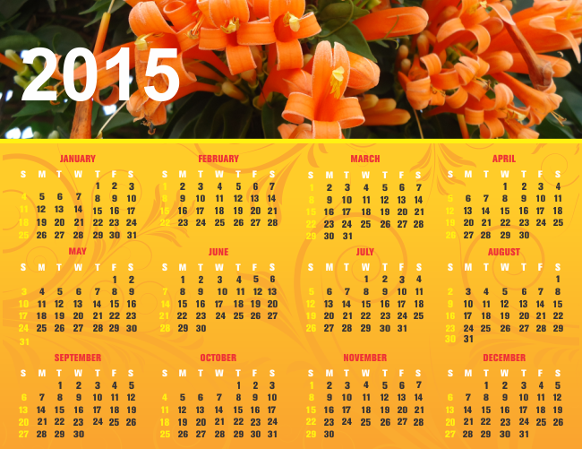 2015 Calendar Wallpaper | Free 2015 Calendar Download | Calendar ...
