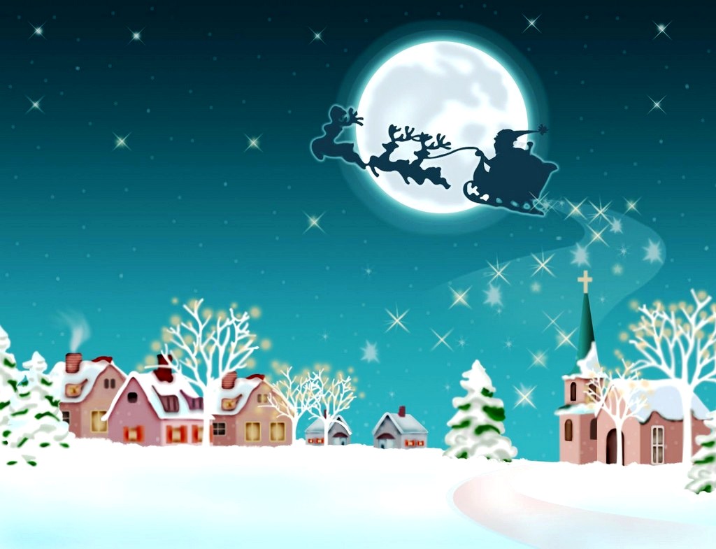 Christmas Animated Background Animated by Free download best HD