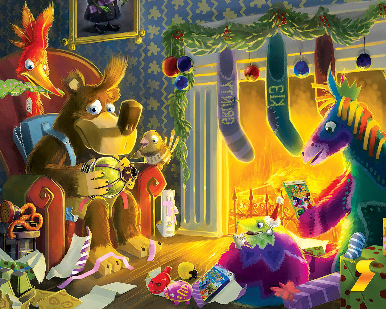 Christmas Cartoon Wallpapers Christmas 2015 Ideas and Greetings
