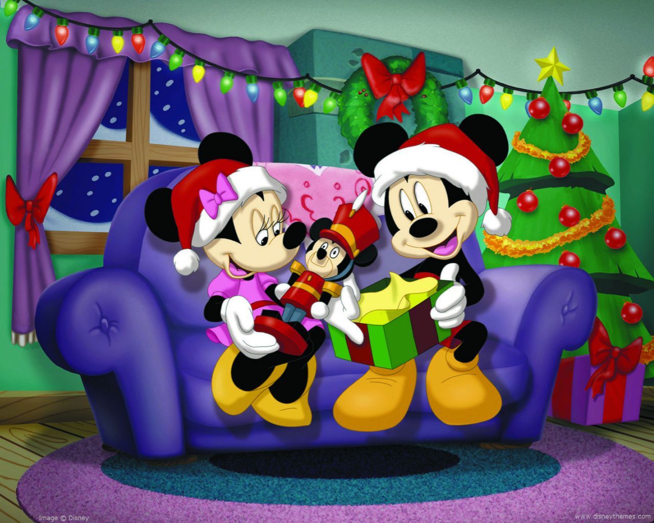 Micky Mouse Christmas Cartoons Wallpapers For Childrens ...