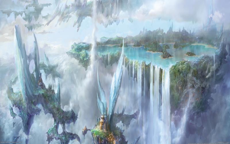 Final Fantasy Floating Island HD wallpaper,fantasy HD wallpaper ...