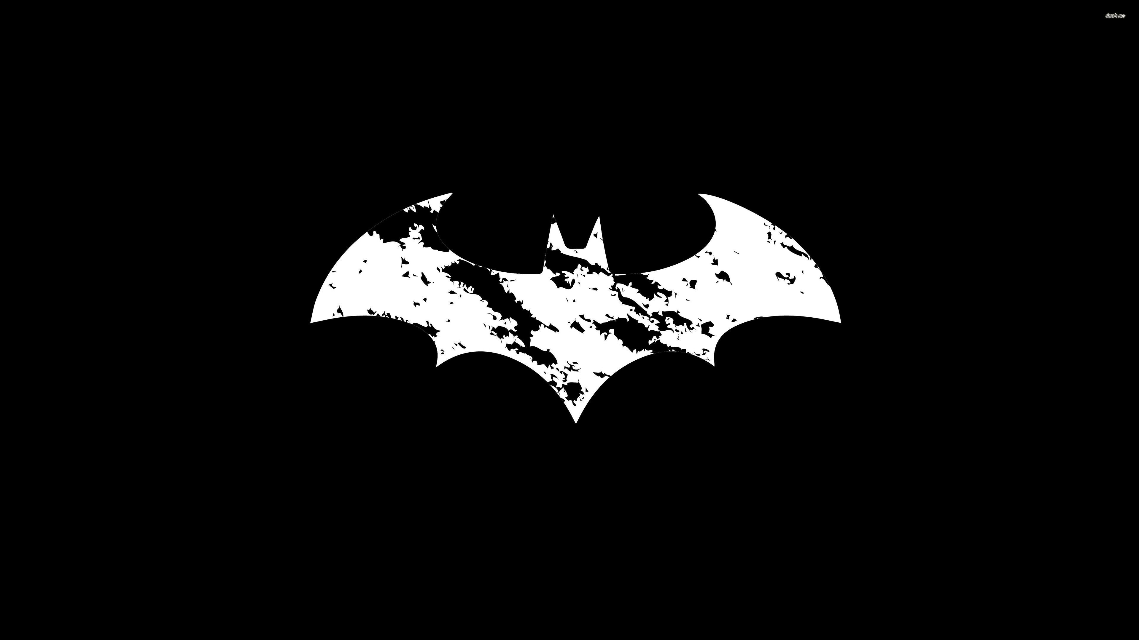 White Batman logo wallpaper - Comic wallpapers - #44014