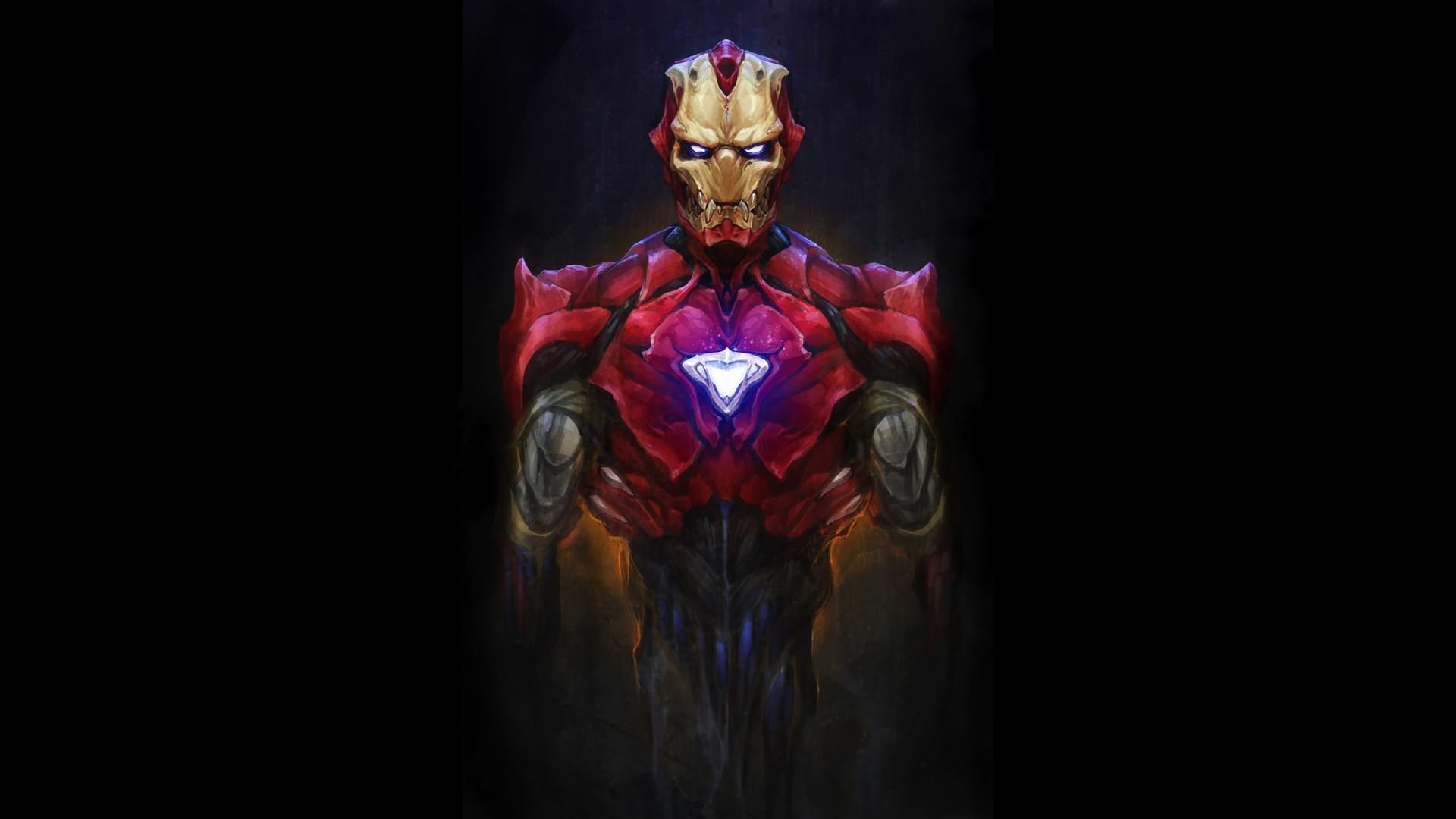 Zombie Android Iron Man Wallpaper - DigitalArt.io