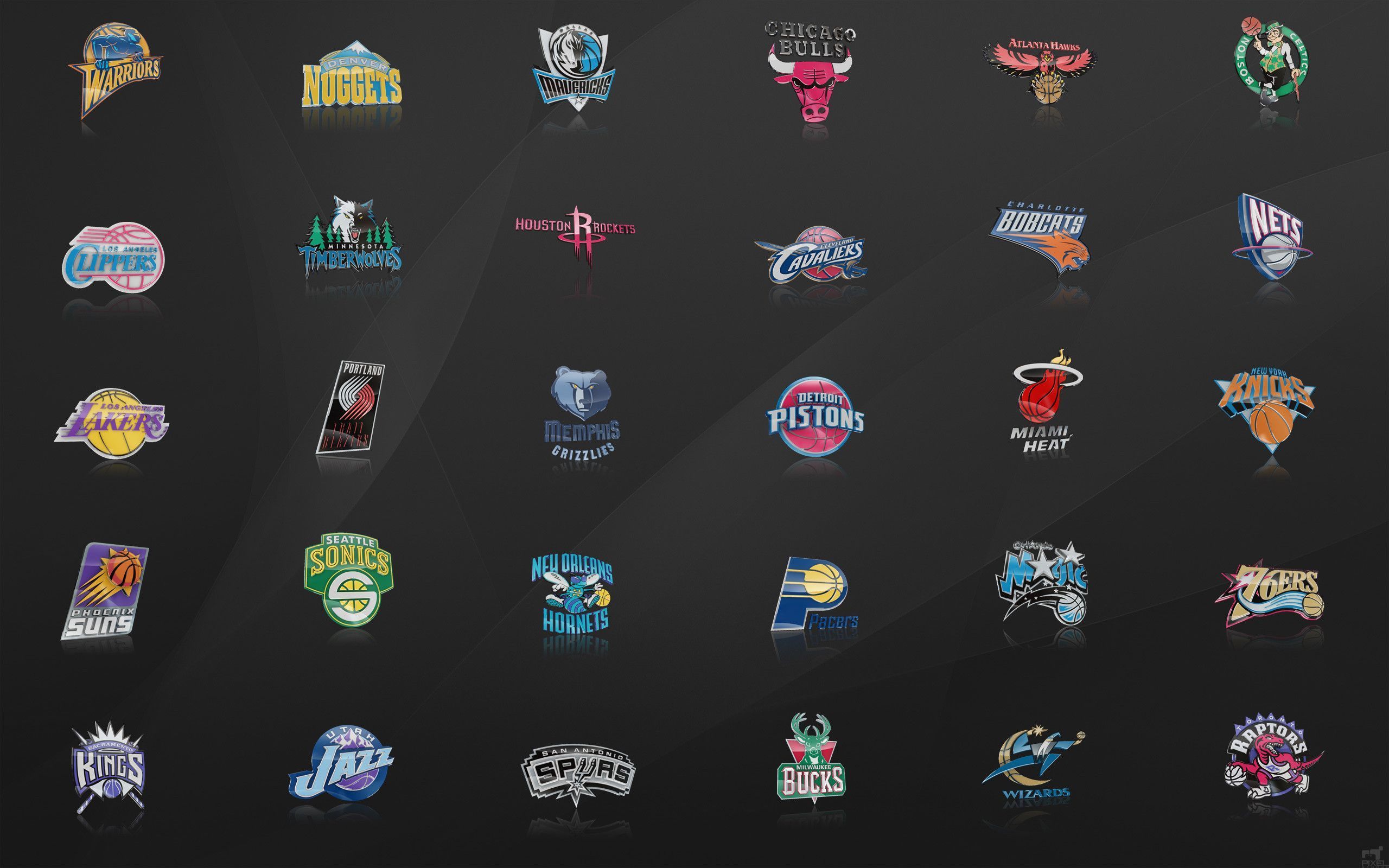 NBA Team Basketball Logo Wallpaper Pics #12702 Wallpaper | High ...