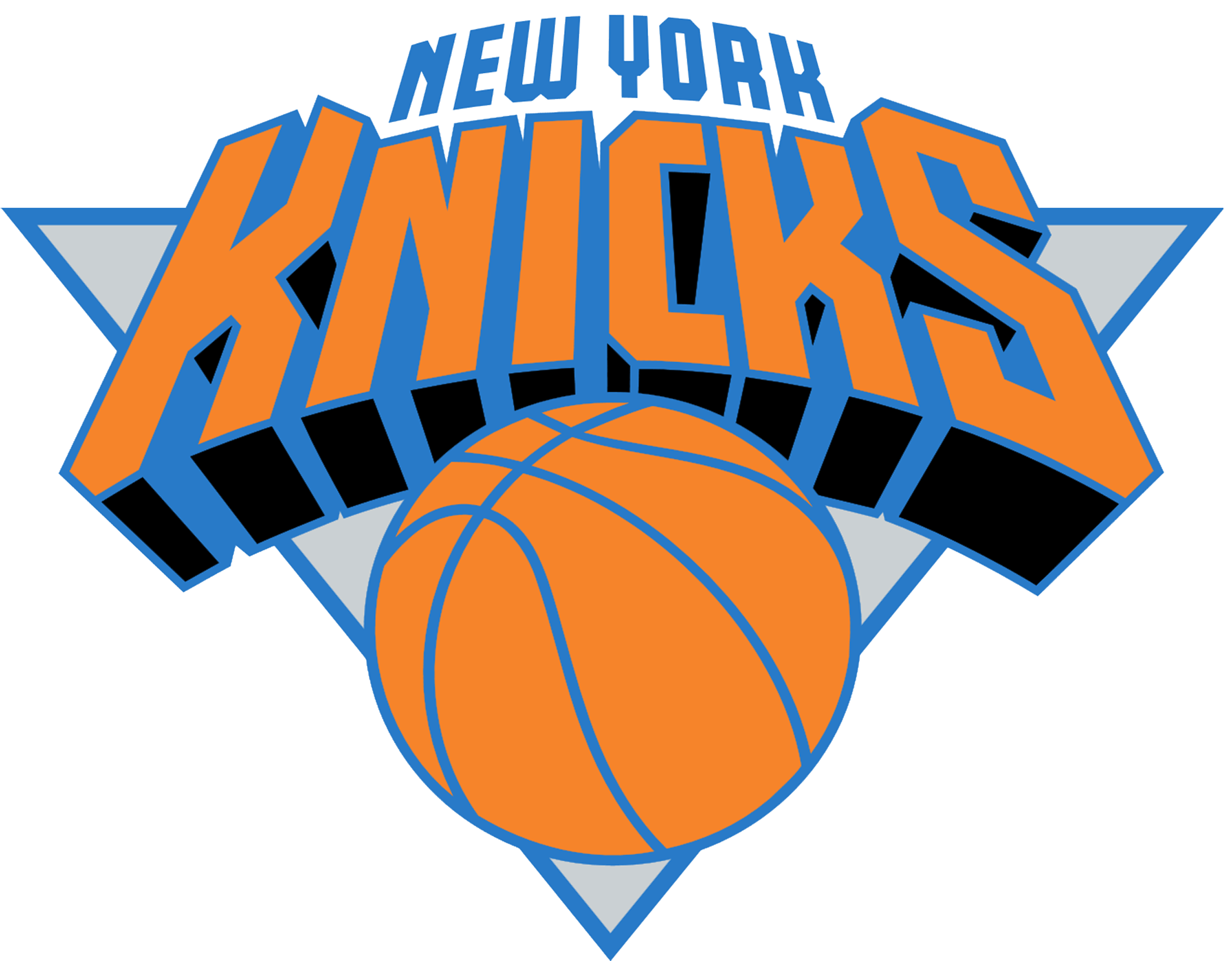 NEW YORK KNICKS Basketball Nba logo wallpaper over white Wallpapers HD