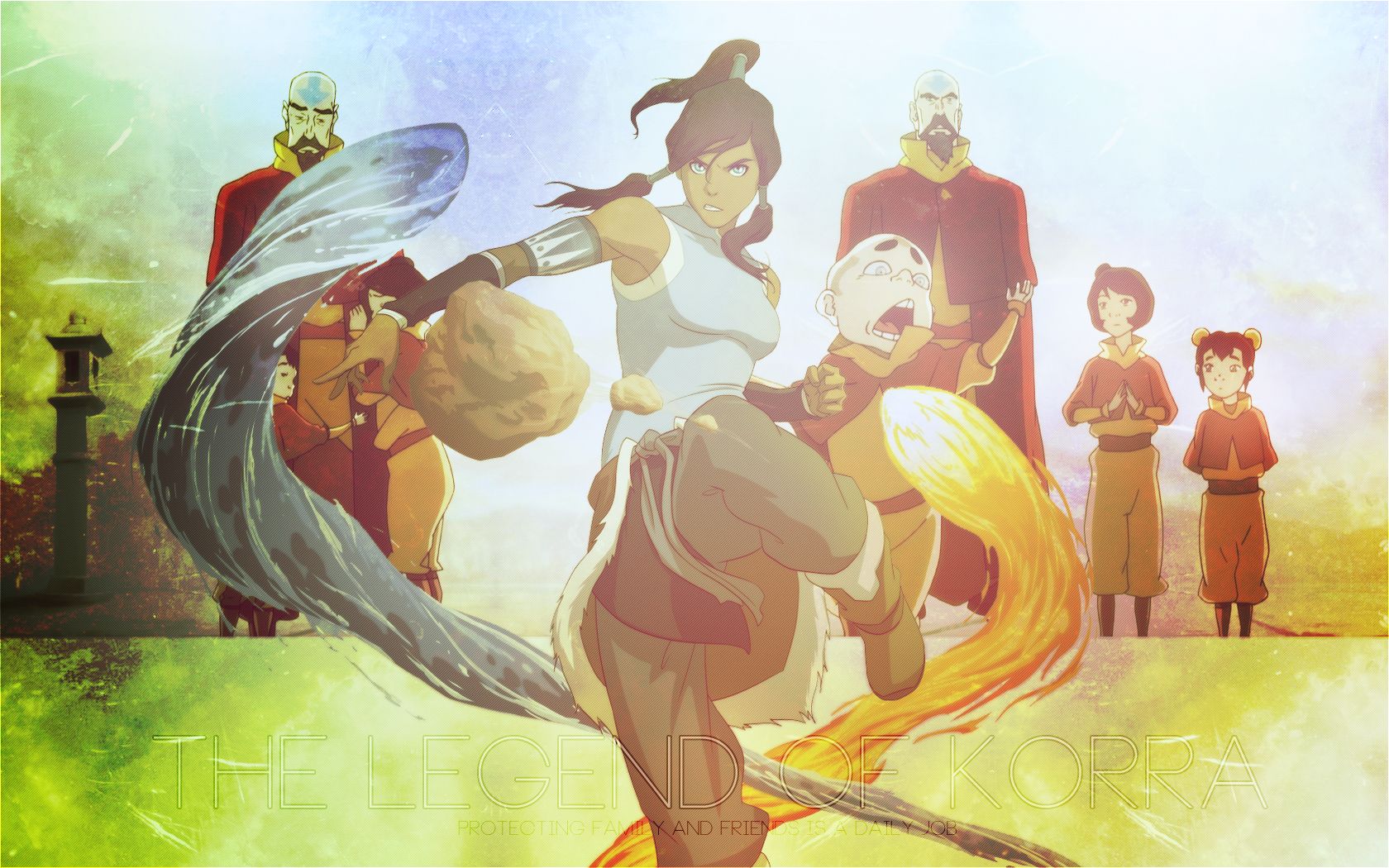 I made these wallpapers - Avatar The Legend of Korra Wallpaper