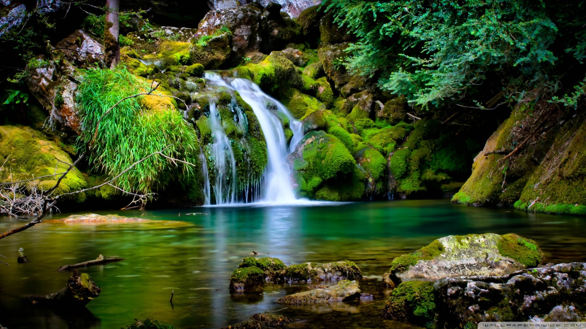 Waterfall Scenery HD desktop wallpaper : High Definition ...