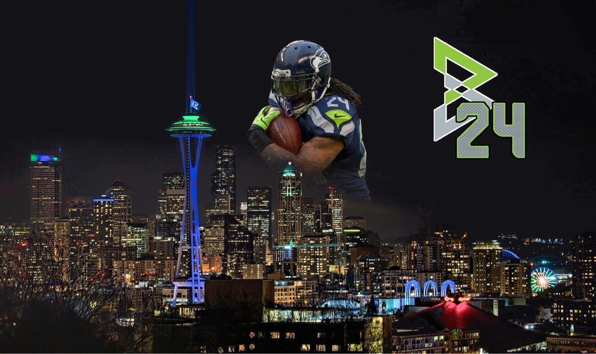 Here's a wallpaper I made if you are interested [Marshawn Lynch] : nfl