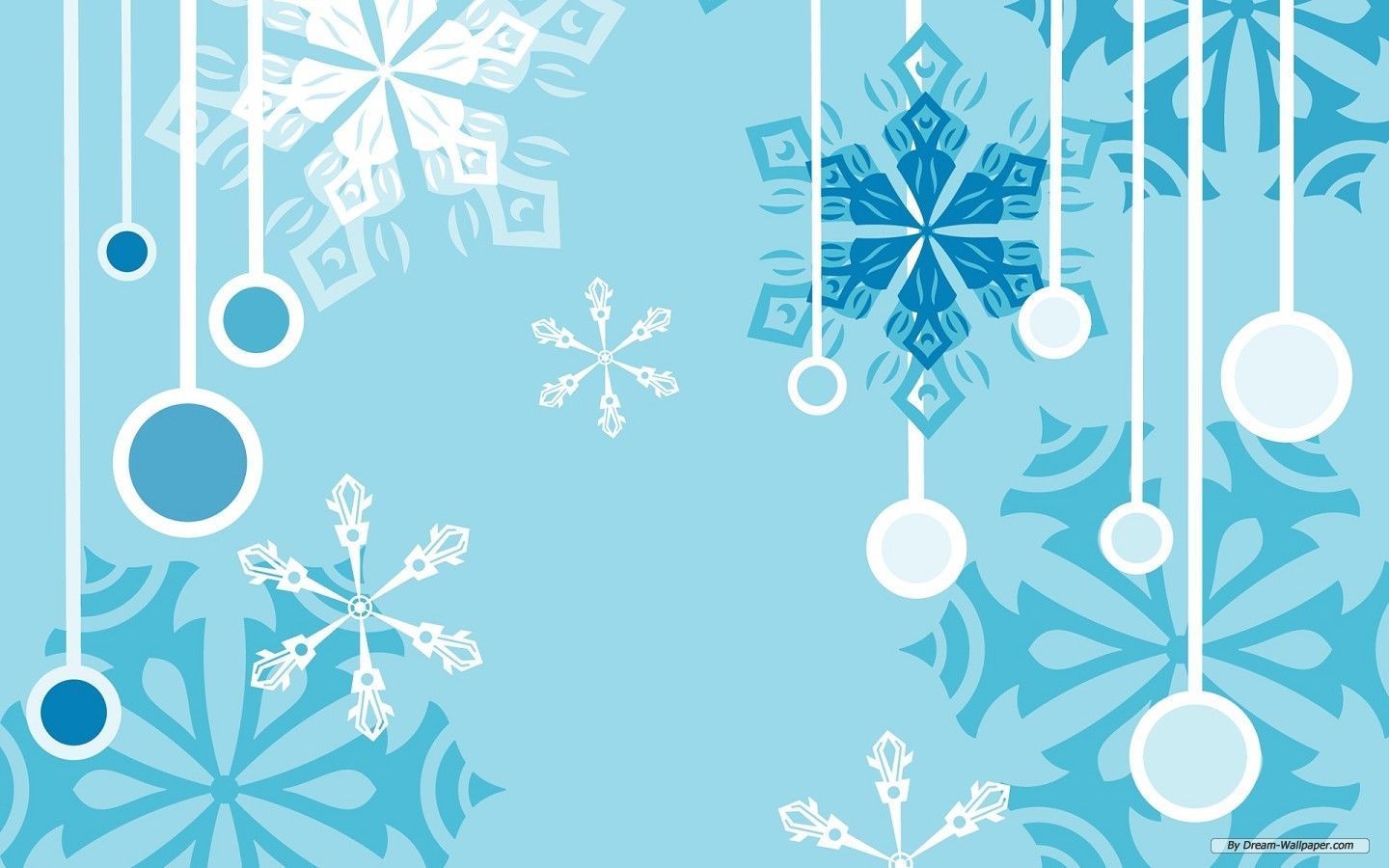 Free Snowflake Background wallpaper 1440x900