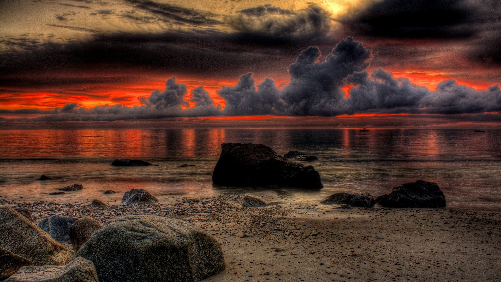 Dramatic Breathtaking Sunset Wallpaper | HD Wallpapers Download