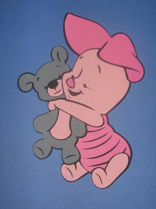 Image via We Heart It #baby #piglet #wallpaper #winniepooh #fondo