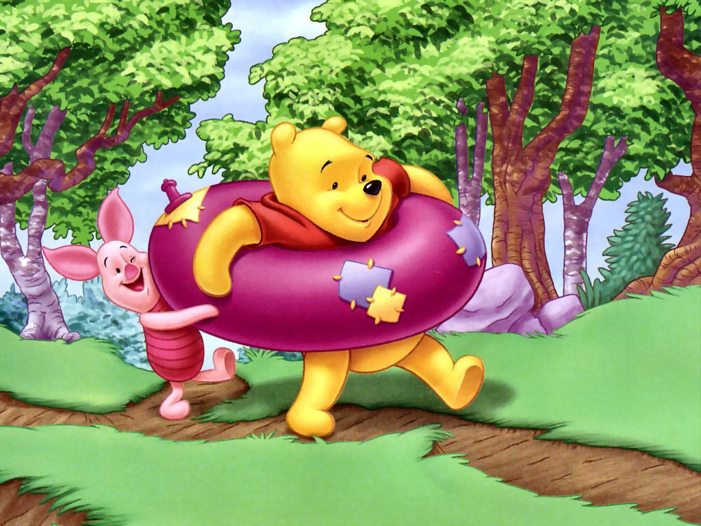 Winnie the Pooh and Piglet Wallpaper - Winnie the Pooh Wallpaper