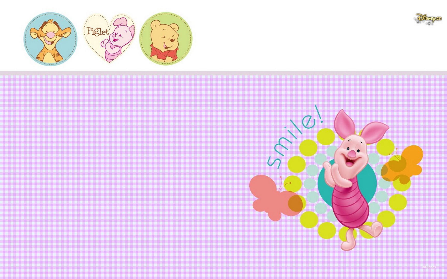 Wallpaperres.com | Piglet Character Disney Cartoon Wallpaper 04