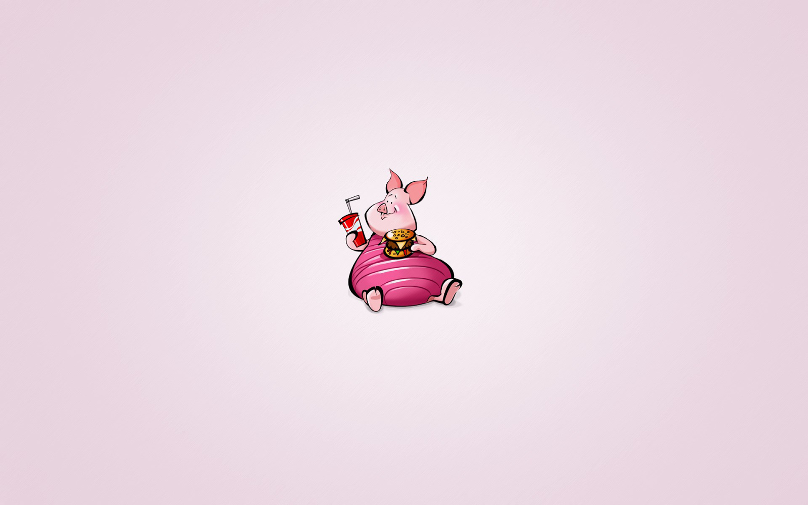 Winnie-the-Pooh Pink Piglet Eating Burger Funny Cartoon HD ...