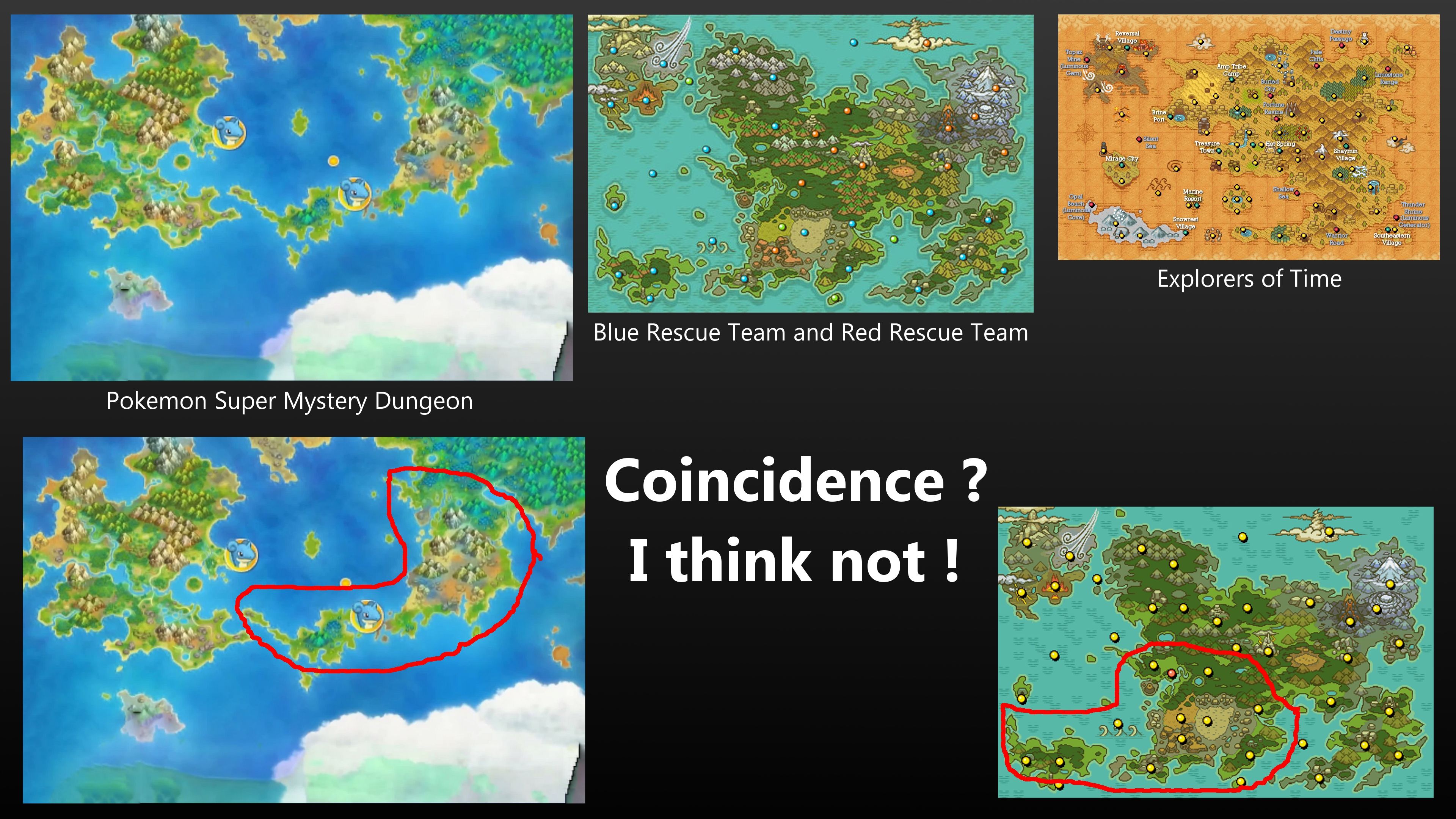 Pokemon Super Mystery Dungeon Map Comparison by orange-potatoe on ...