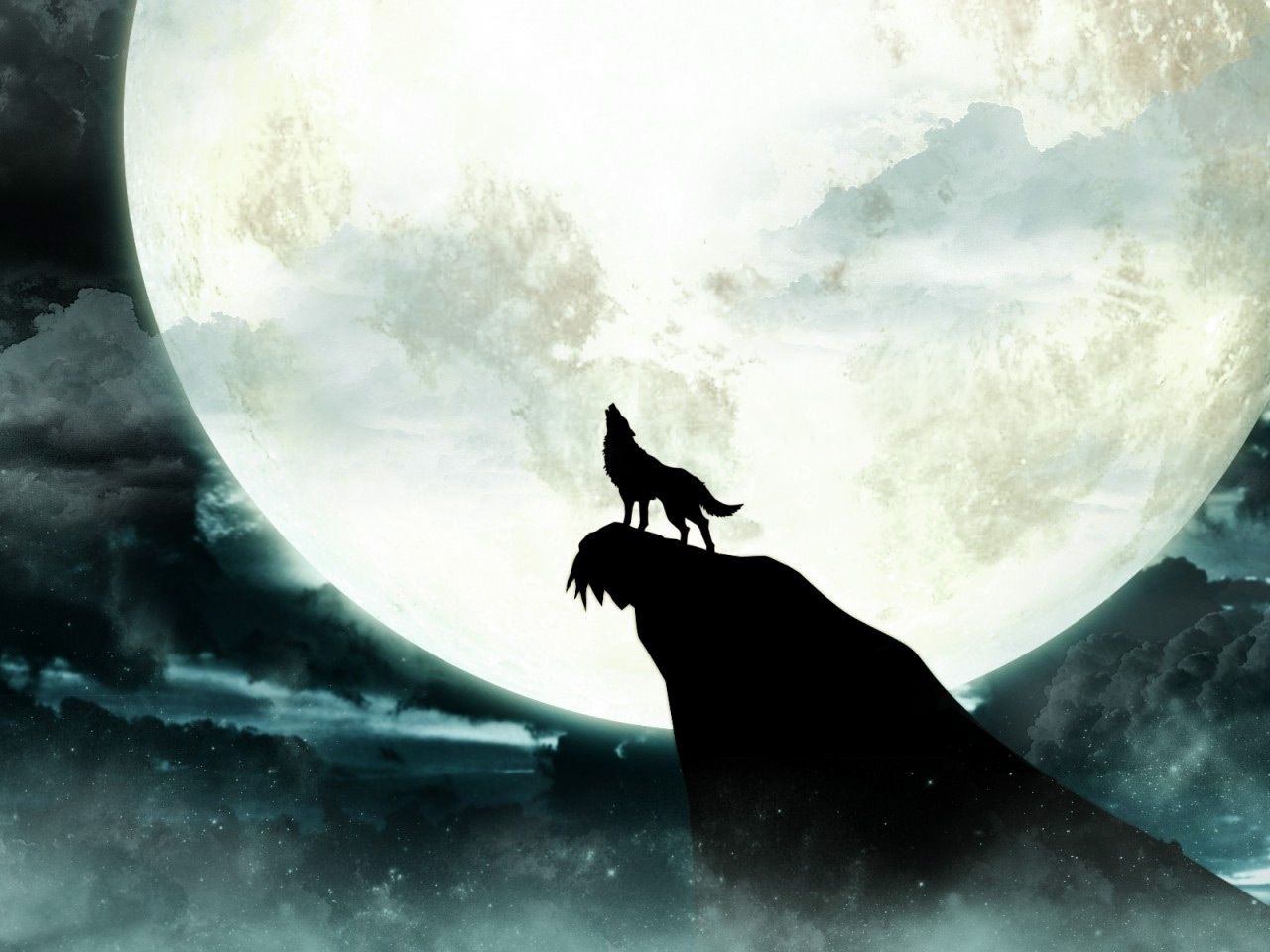Wolf Howling At The Moon Wallpapers - Wallpaper Cave