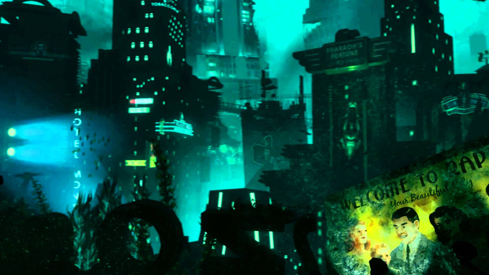DreamScene Live Wallpaper - Bioshock 2 - Rapture 1080p - YouTube