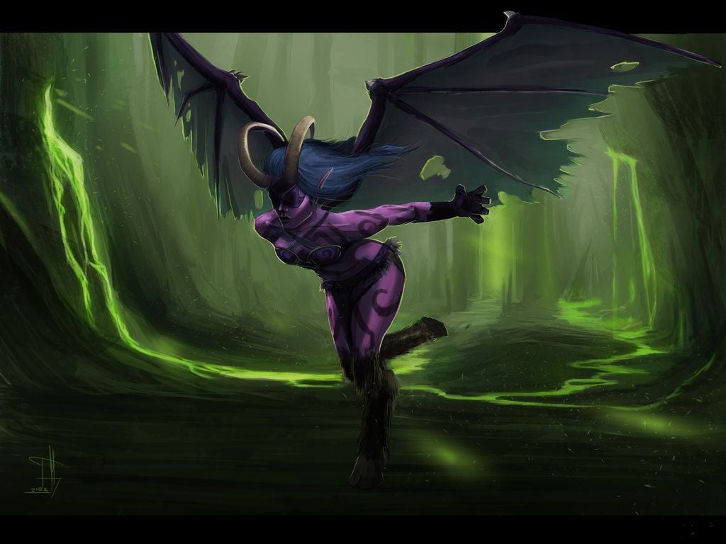 Wallpaper Demon Hunter World Of Warcraft Legion Hd Images, Photos, Reviews