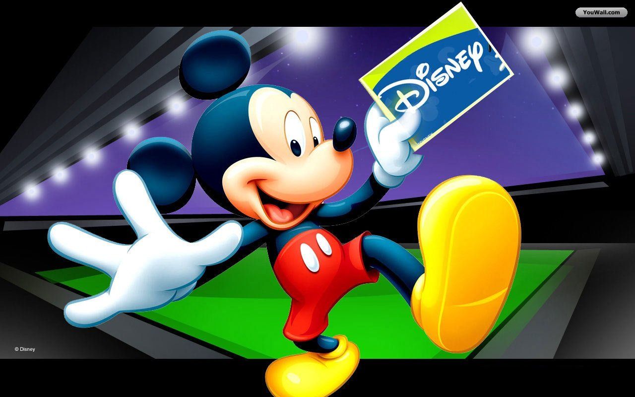 YouWall - Disney - Mickey Mouse Wallpaper - wallpaper,wallpapers ...