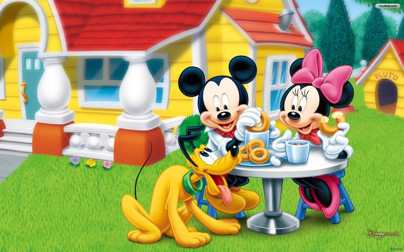 YouWall - Mickey Mouse Wallpaper - wallpaper,wallpapers,free ...