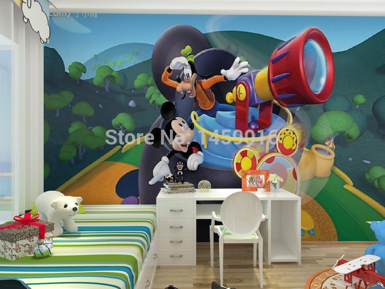 Compare Prices on Mickey Mouse 3d Wallpaper- Online Shopping/Buy ...