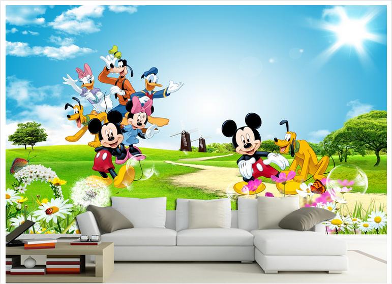 Popular Mickey Mouse 3d Wallpaper-Buy Cheap Mickey Mouse 3d ...