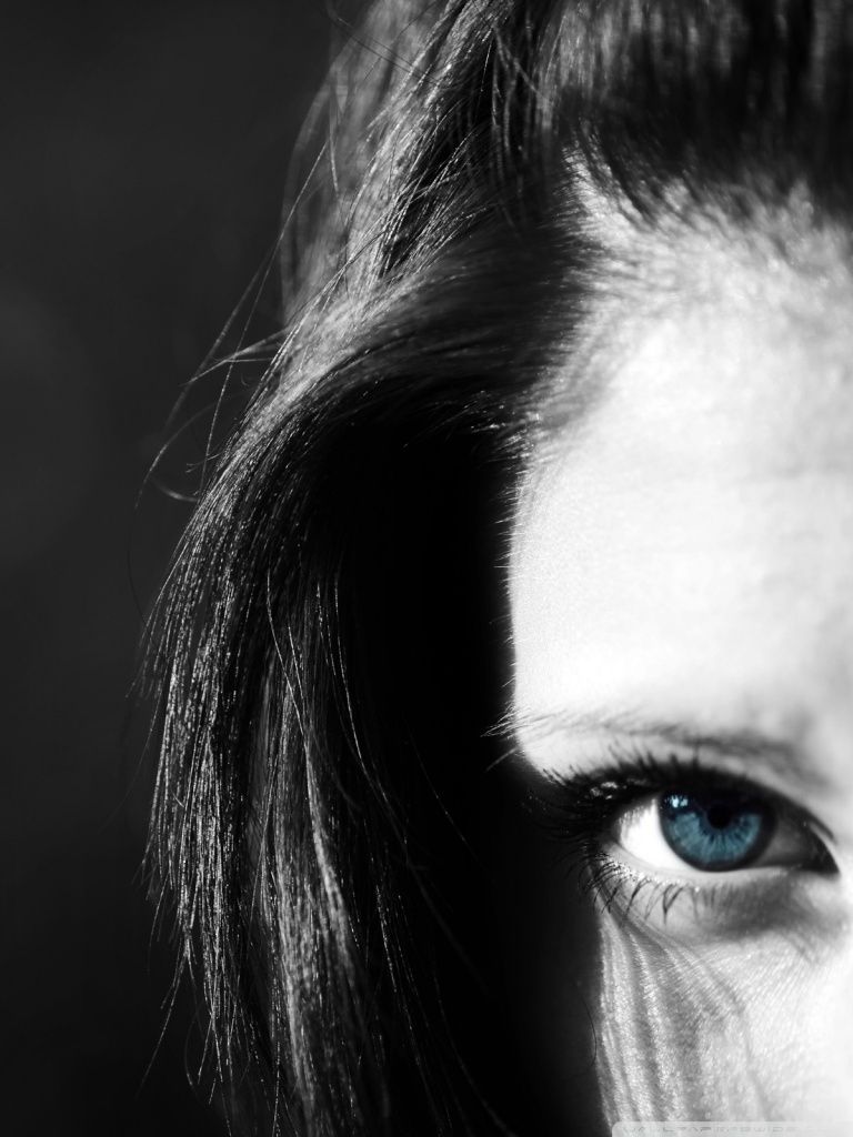 Girl With Blue Eyes HD desktop wallpaper : High Definition ...