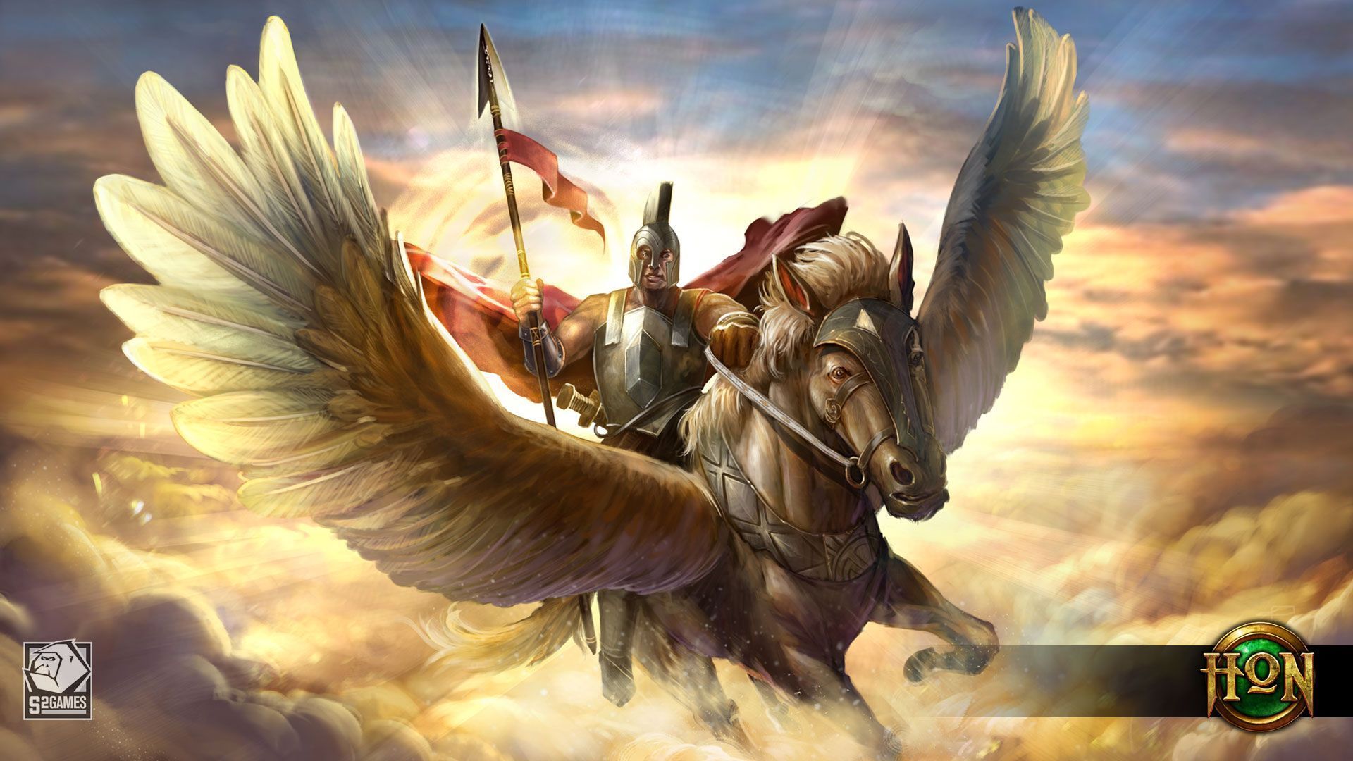 Pegasus & Bellerophon | Heroes of Newerth Lore