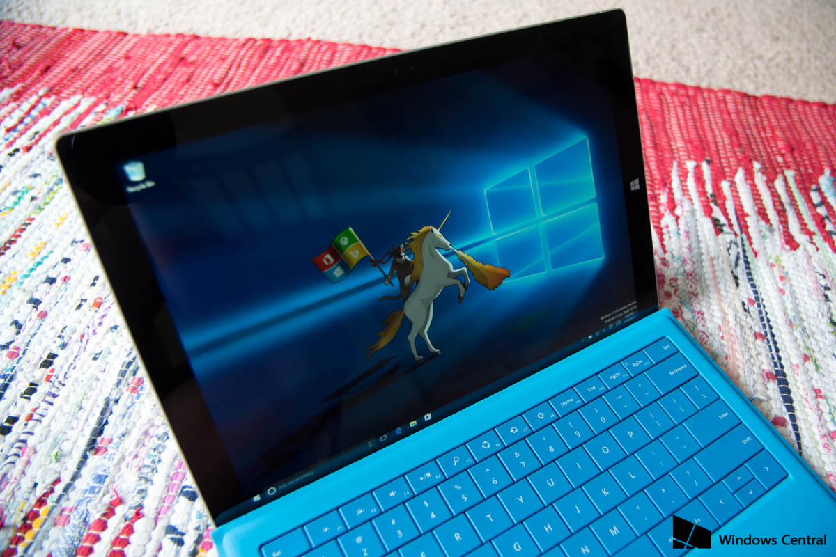 Windows 10 hero wallpaper combined with Ninja Cat on a Unicorn is ...