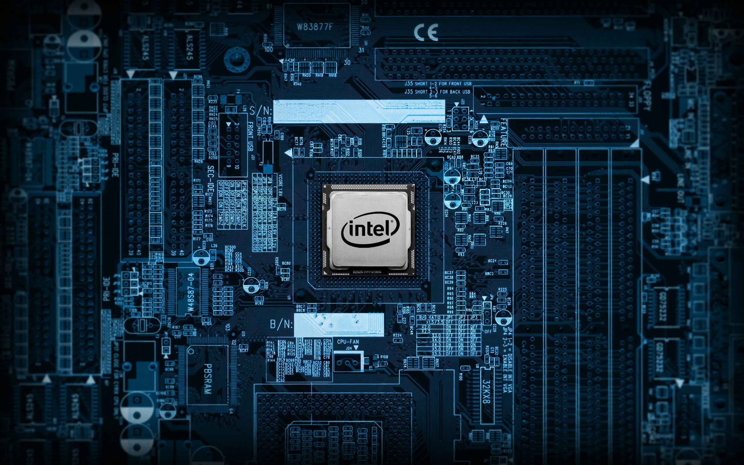 Intel Chip Wallpapers HD Backgrounds