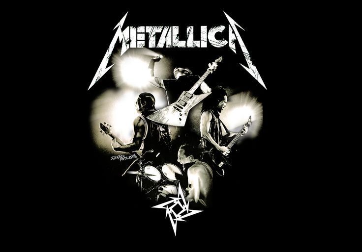 Background Metallica Logo Band Rock Wallpapers HD Picture ...