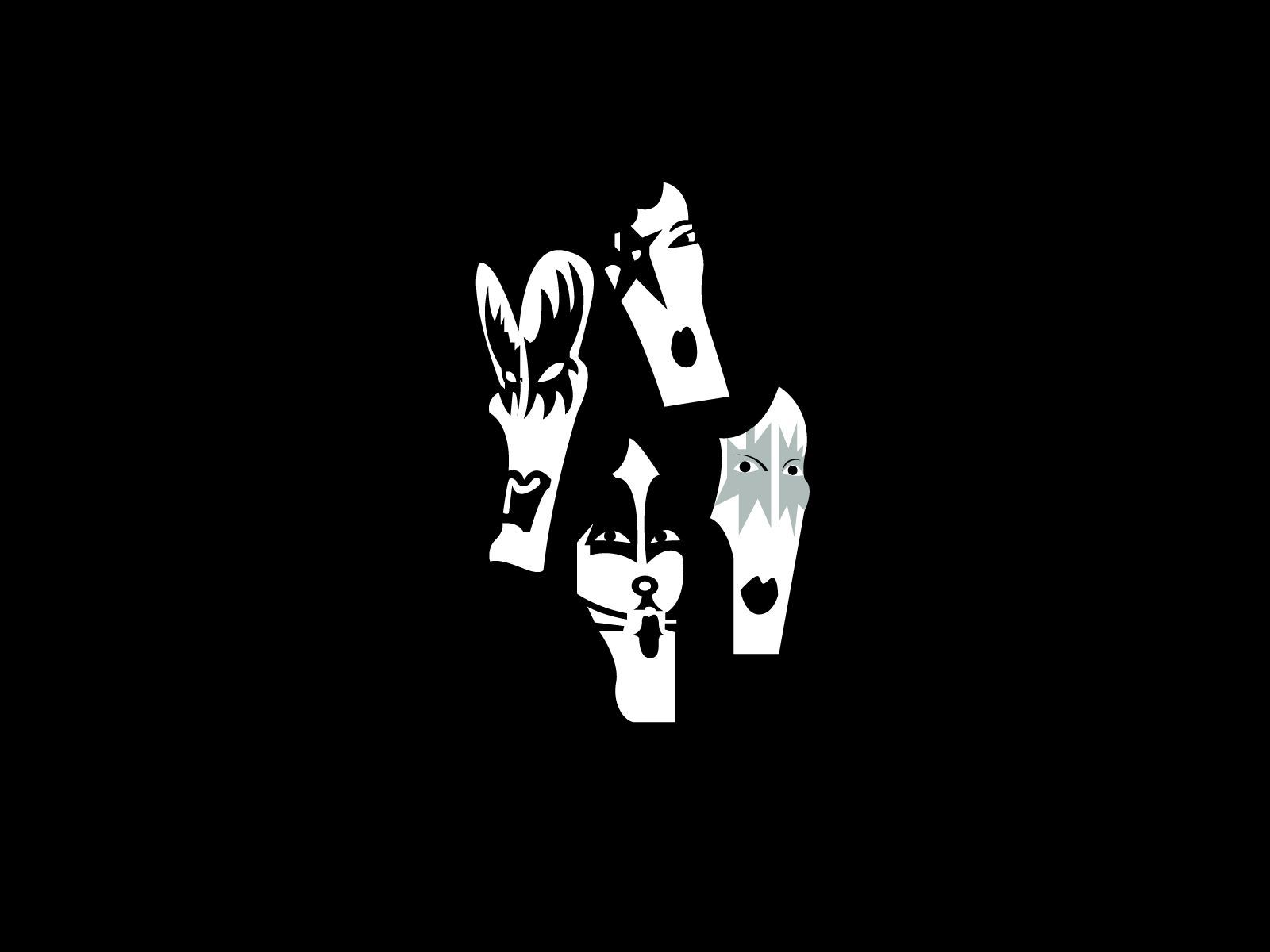 Kiss band logo and wallpaper | Band logos - Rock band logos, metal ...