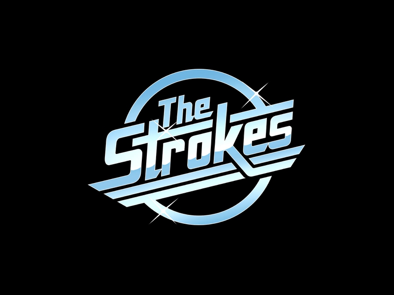 Abstract Band The Strokes Logo – Entertainment Music HD Desktop ...