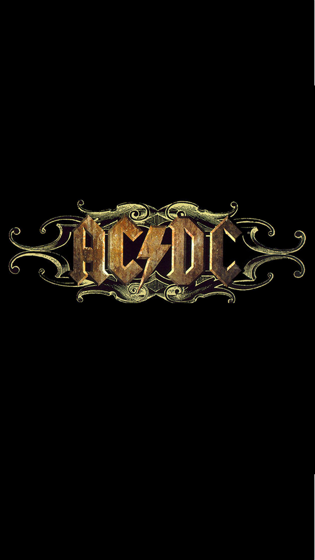 ACDC Band Logo Android Wallpaper free download