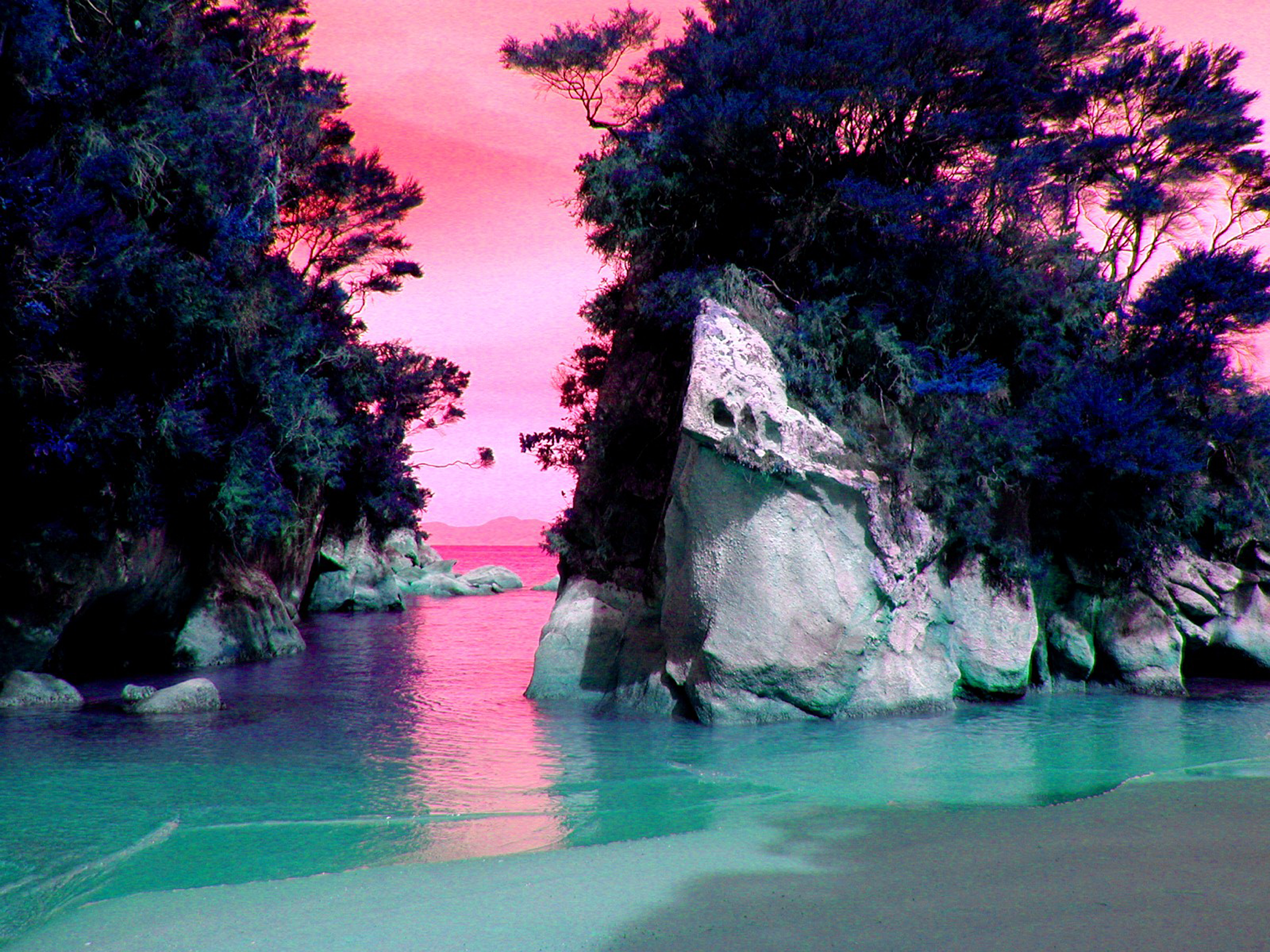 Ocean Island Background by jojo22 on DeviantArt