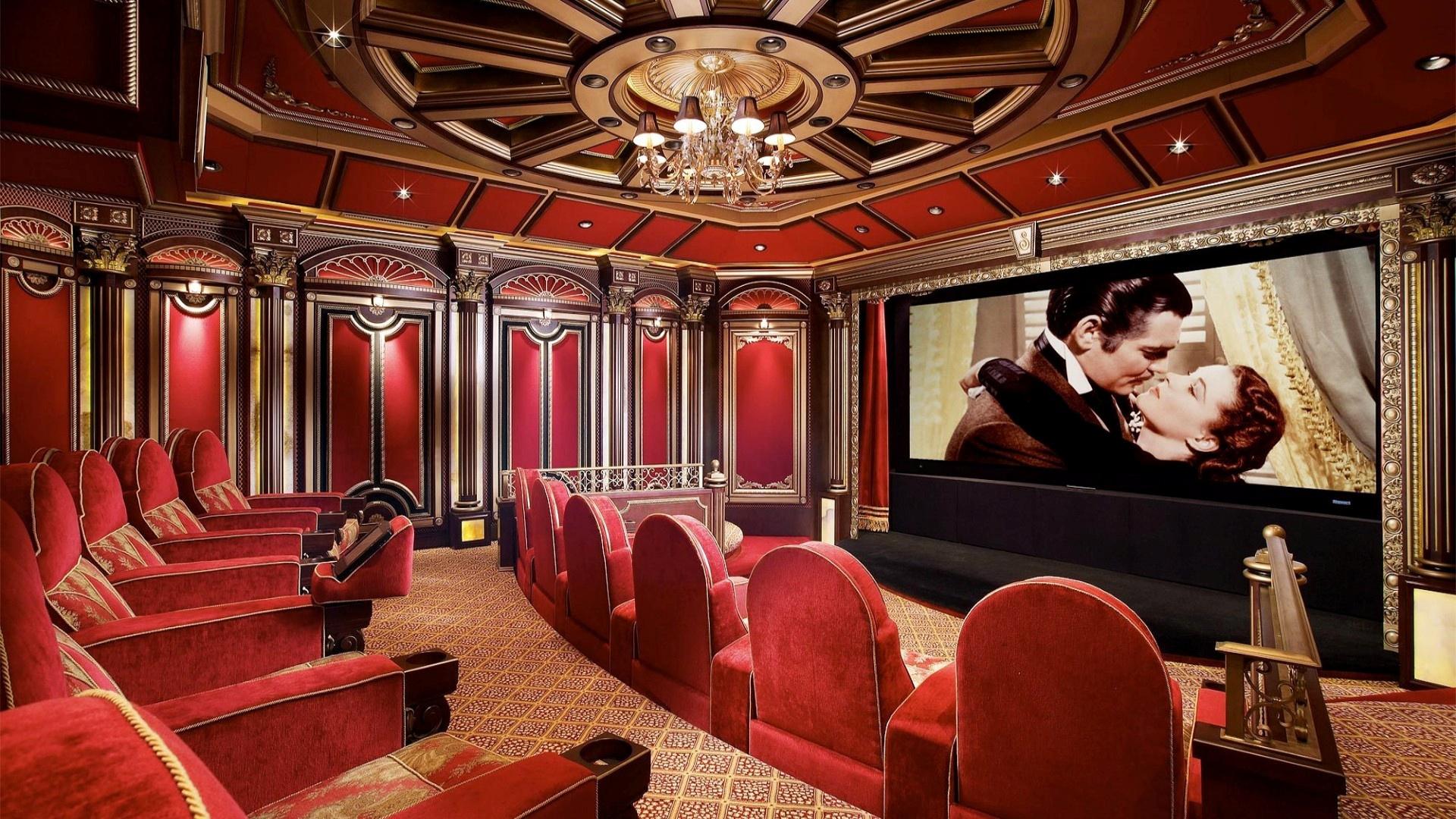 LUXURY HOME THEATER WALLPAPER - HD Wallpapers