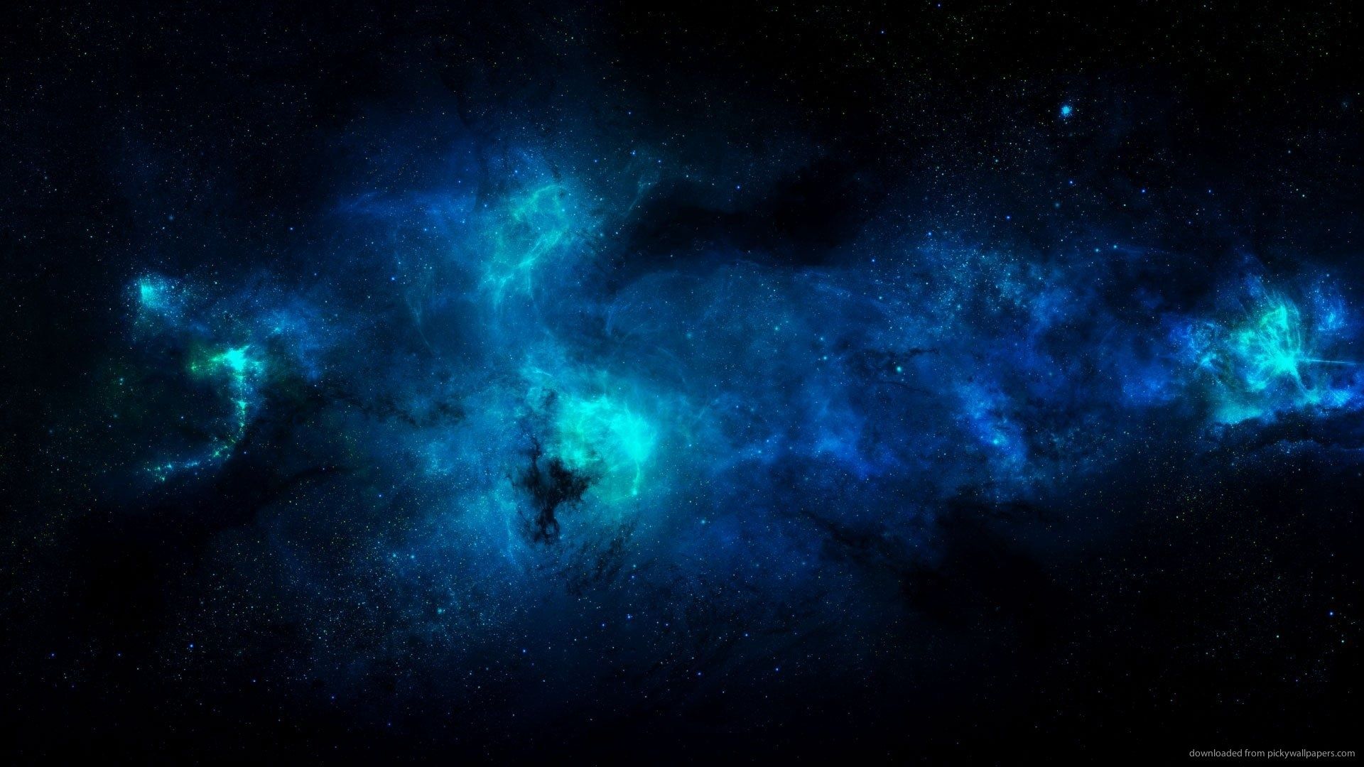 Black And Blue Space Wallpapers | The Art Mad Wallpapers