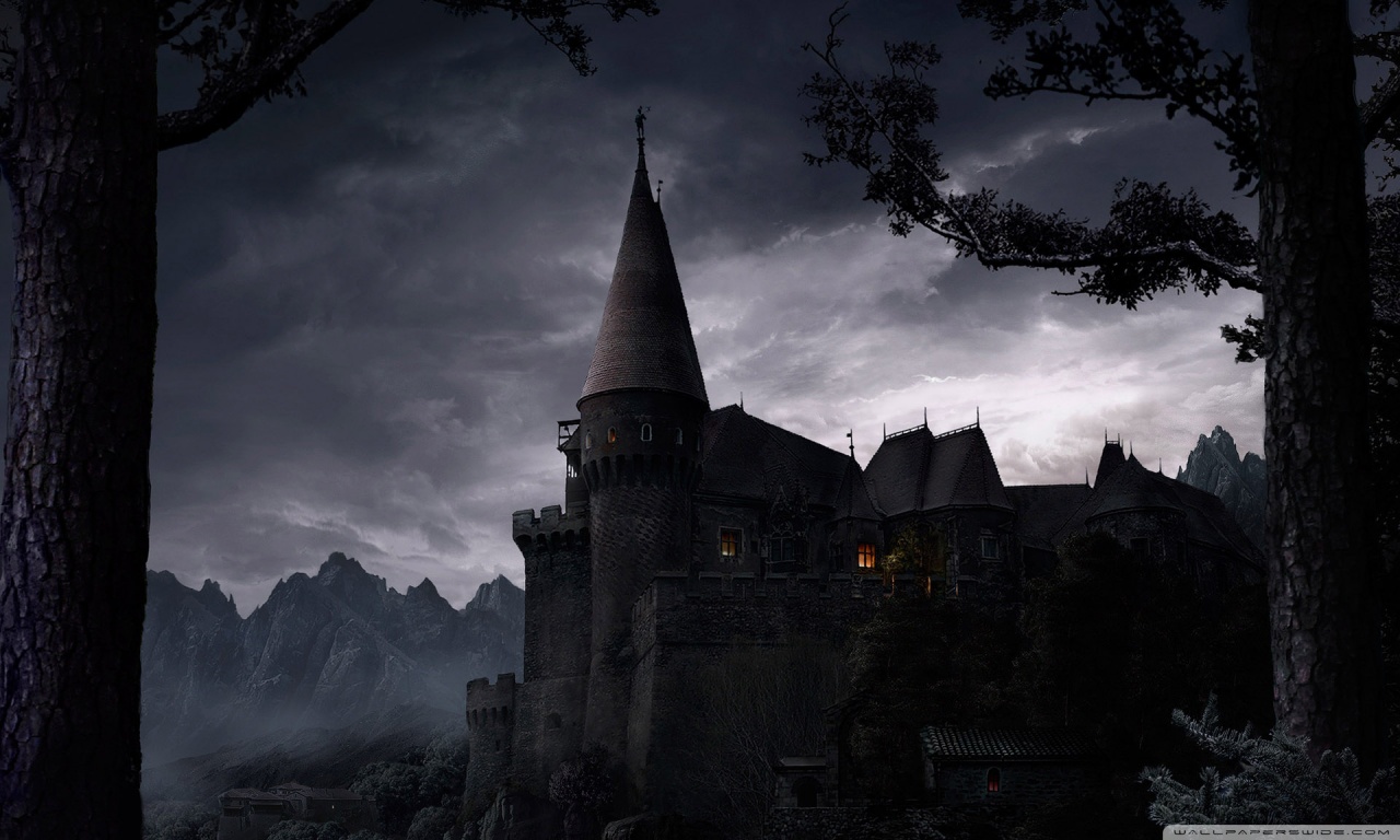 Dark Castle HD desktop wallpaper Widescreen High Definition