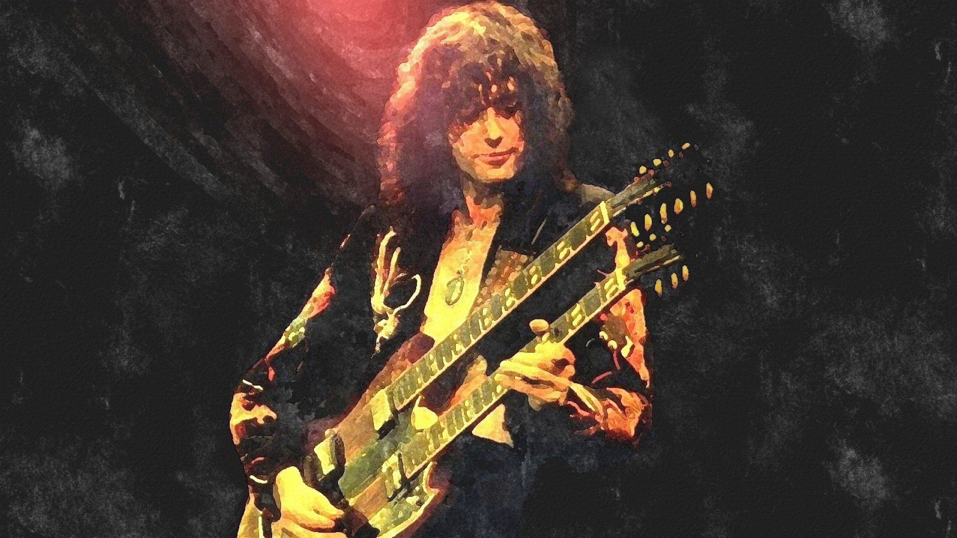 LED ZEPPELIN classic hard rock blues guitar wallpaper | 1920x1080 ...